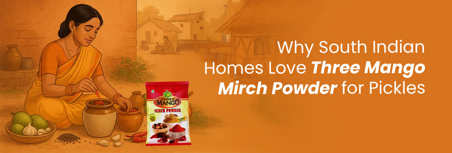 Why South Indian Homes Love Three Mango Mirch Powder for Pickles