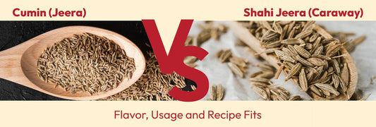 Cumin (Jeera) vs Shahi Jeera (Caraway): Flavor, Usage, and Recipe Fits