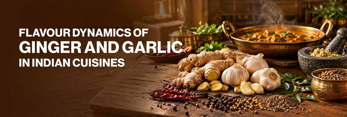 Ginger Garlic Paste: Flavour Dynamics of Ginger and Garlic in Indian Cuisines