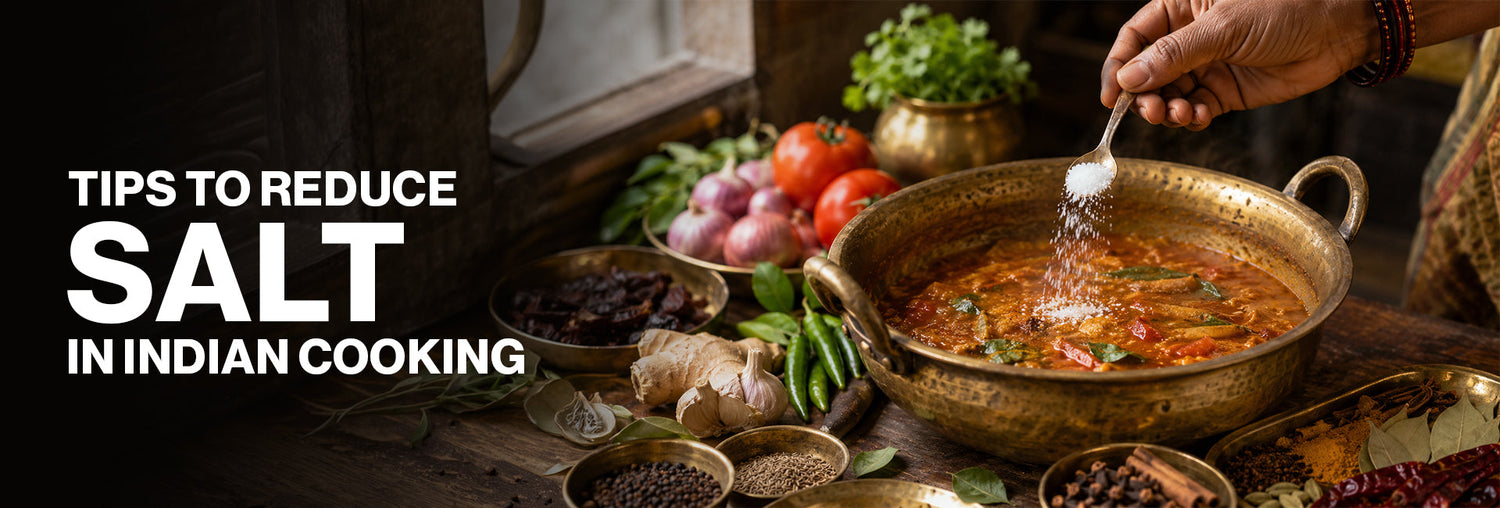 Tips to Reduce Salt in Indian Cooking