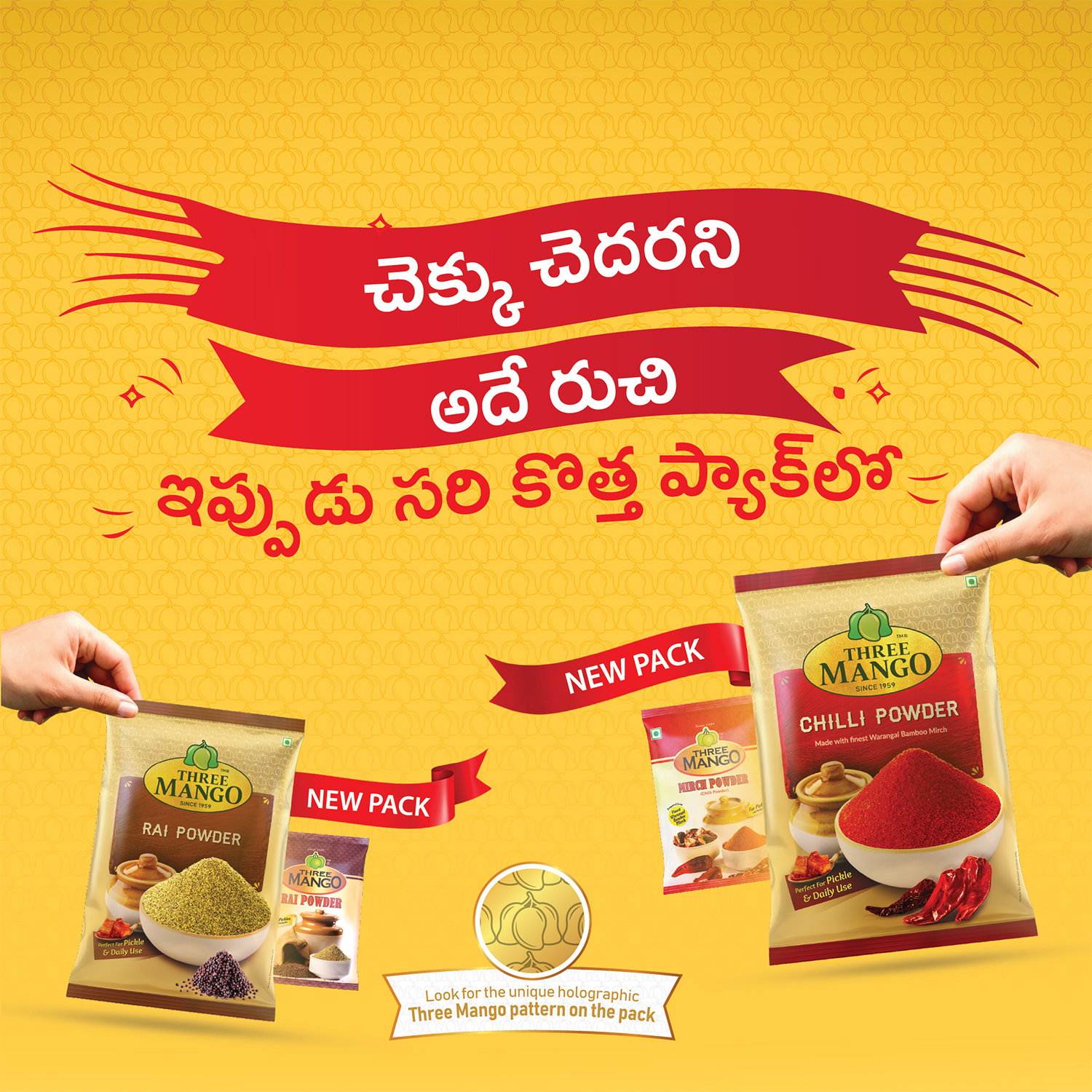 Three Mango Rai Powder – Strong Flavour | 100% Natural