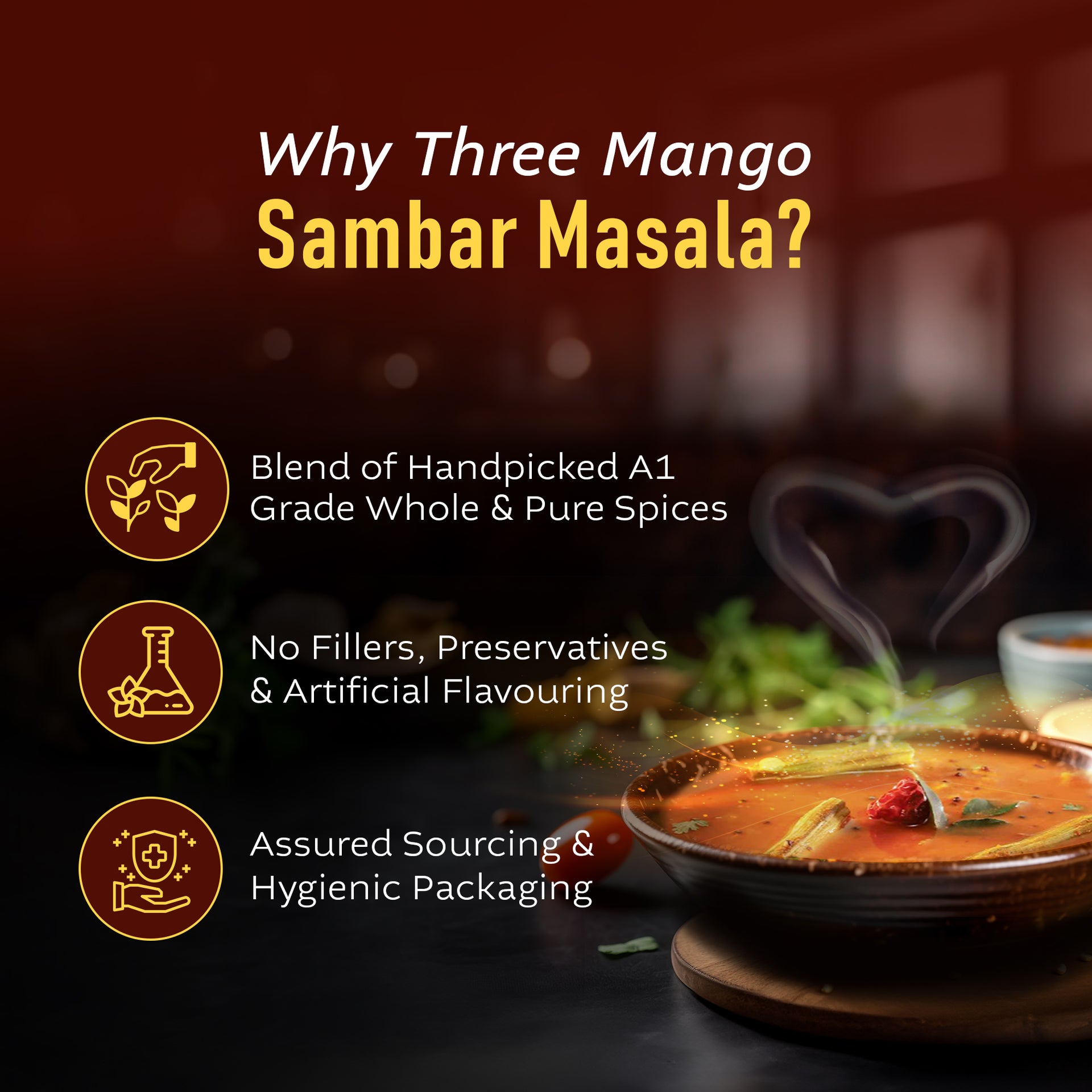 Three Mango Sambar